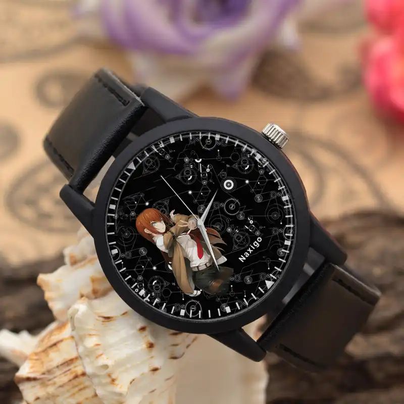 ساعت مچی عقربه ای ناکسیگو مدل دروازه اشتاینز کد LF13394