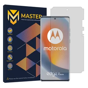 Master Resistant model transparent screen protector suitable for Motorola Edge 50 Fusion Mobile phone 