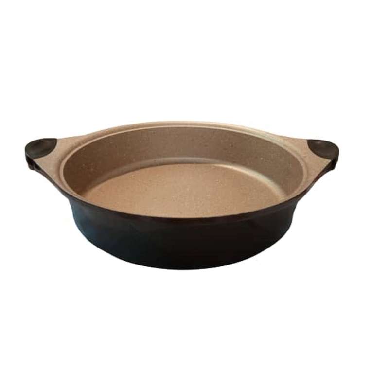 تابه درب دار اس جی ان طرح گرانیتی سایز 32