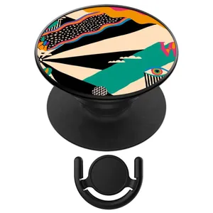 پایه نگهدارنده گوشی موبایل پاپ سوکت آکام مدل APSC002050 به همراه پاپ کلیپ
