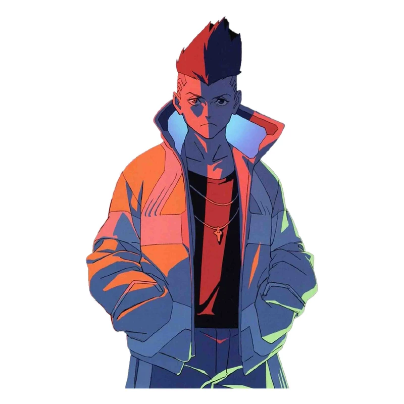 استیکر لپ تاپ مدل سایبرپانک کد 2077