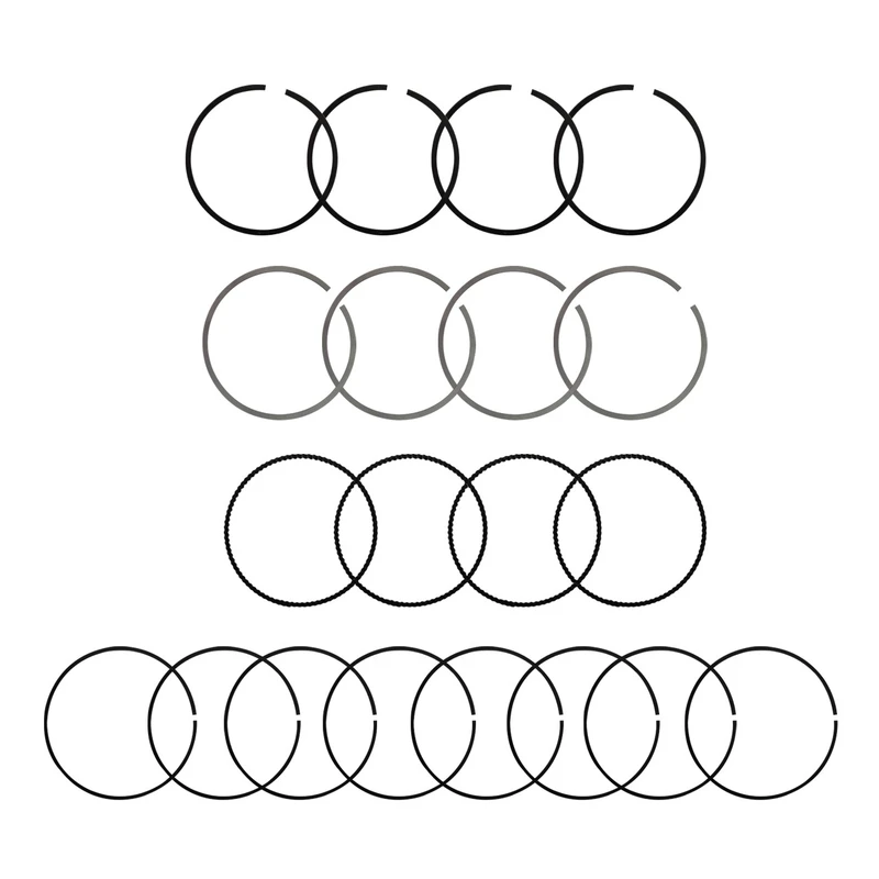 رینگ پیستون موتور مدل 484J-1004030 مناسب برای ام وی ام 530 مجموعه 20 عددی
