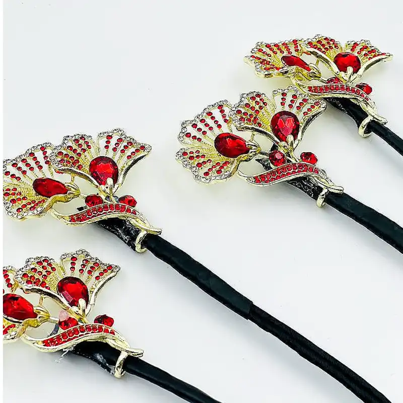 گیره مو زنانه مدل باندفر برگ جینکو کد brg 236