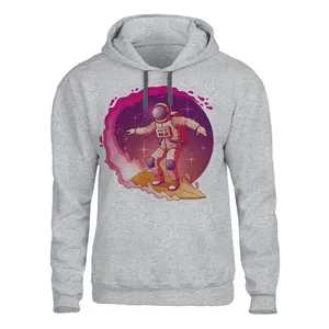 هودی مردانه مدل فضایی  کد 87 رنگ طوسی