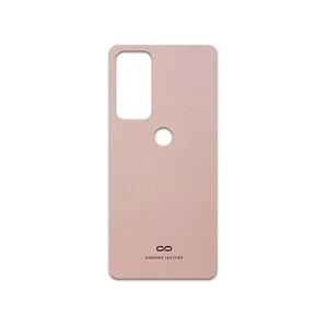 MAHOOT Rose-Gold-Leather Cover Sticker for Motorola Edge 20