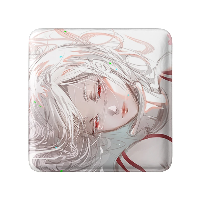 مگنت خندالو طرح شیرو انیمه ددمن واندرلند مدل مربعی کد 33572