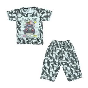 ست تی شرت و شلوارک دخترانه سیدونا مدل KSI06055-094