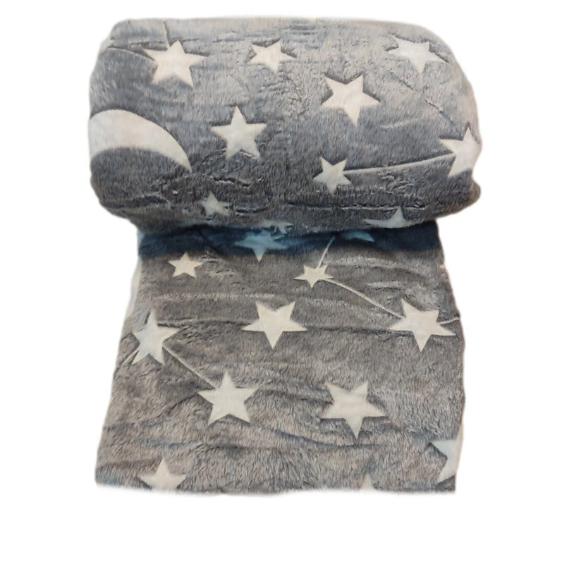 پتو مسافرتی 1 نفر ویراگیتا مدل شبنما آسمان ستاره دار  سایز 150x200 سانتی‌متر