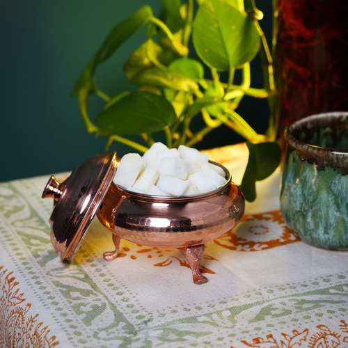 قندان مسی مس زنجان مدل 103