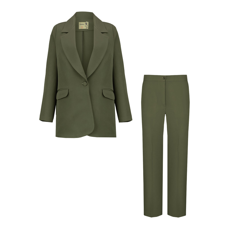 ست کت و شلوار زنانه السانا مدل ماهبد کد 198853