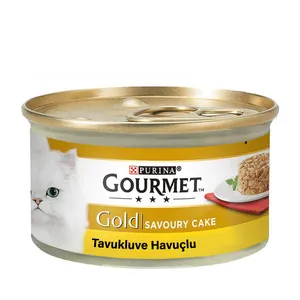 کنسرو گورمت مدل مرغ و هویج وزن 85 گرم