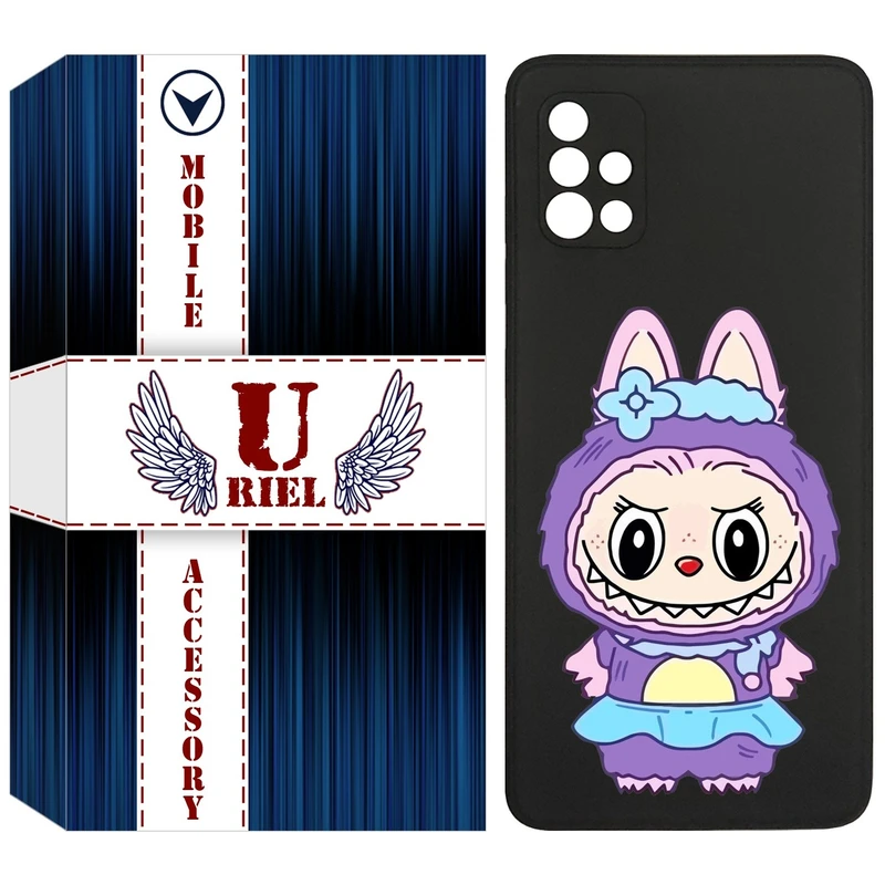 کاور یوریل قاب مدل KSH کد 141 طرح عروسک لبوبو مناسب برای گوشی موبایل سامسونگ Galaxy A51