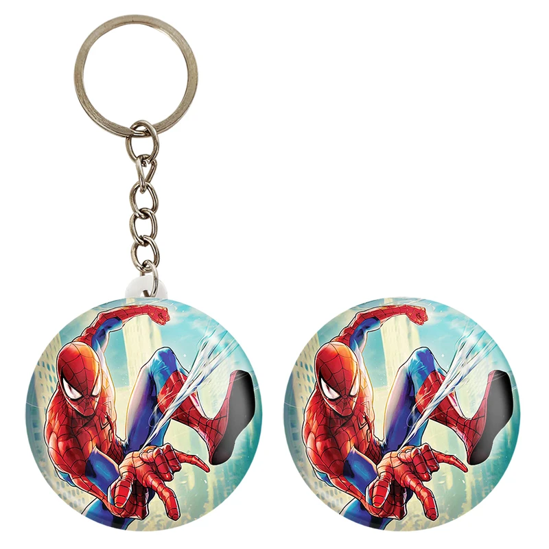 پیکسل خندالو مدل مرد عنکبوتی کد 2377 به همراه جاکلیدی