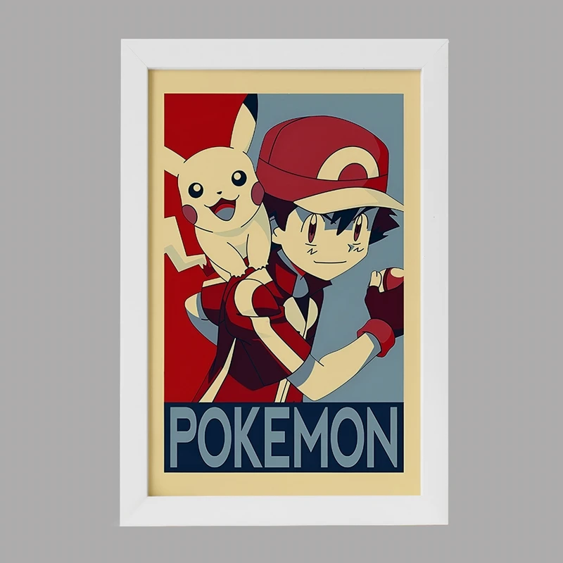 تابلو خندالو مدل انیمه پوکمون (pokemon) کد F6456