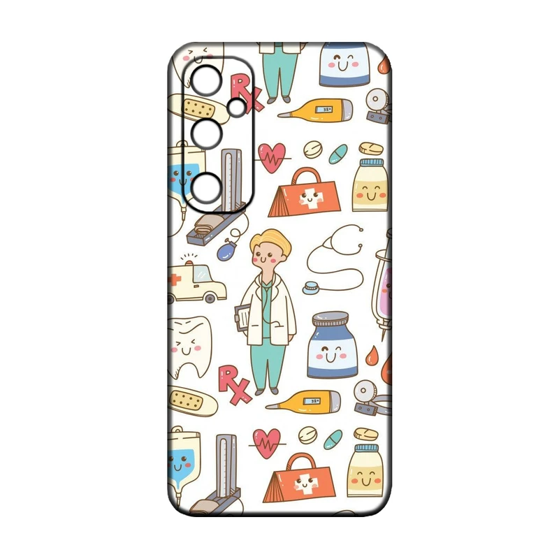 کاور طرح دکتر  کد 025 مناسب برای گوشی موبایل سامسونگ Galaxy S24 Fe