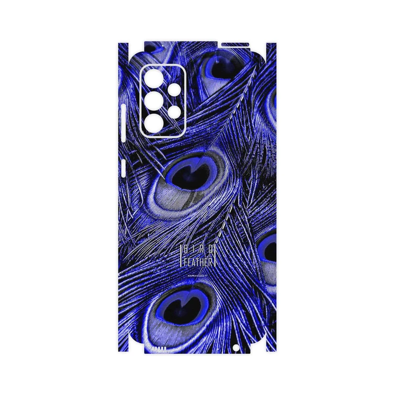 برچسب پوششی ماهوت مدل Purple Feather-FullSkin مناسب برای گوشی موبایل سامسونگ Galaxy A72