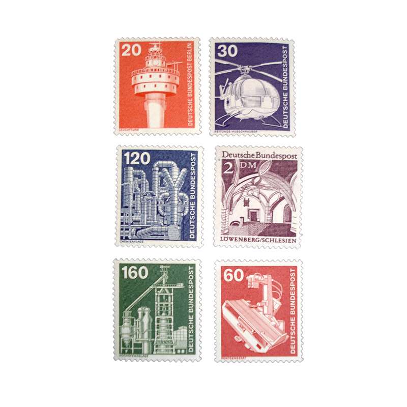 تمبر یادگاری مدل تاریخی کد DS2787 مجموعه 6 عددی