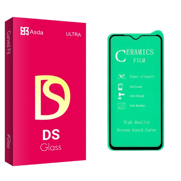 محافظ صفحه نمایش سرامیکی آسدا مدل DS glass مناسب برای گوشی موبایل شیائومی Redmi Note 8