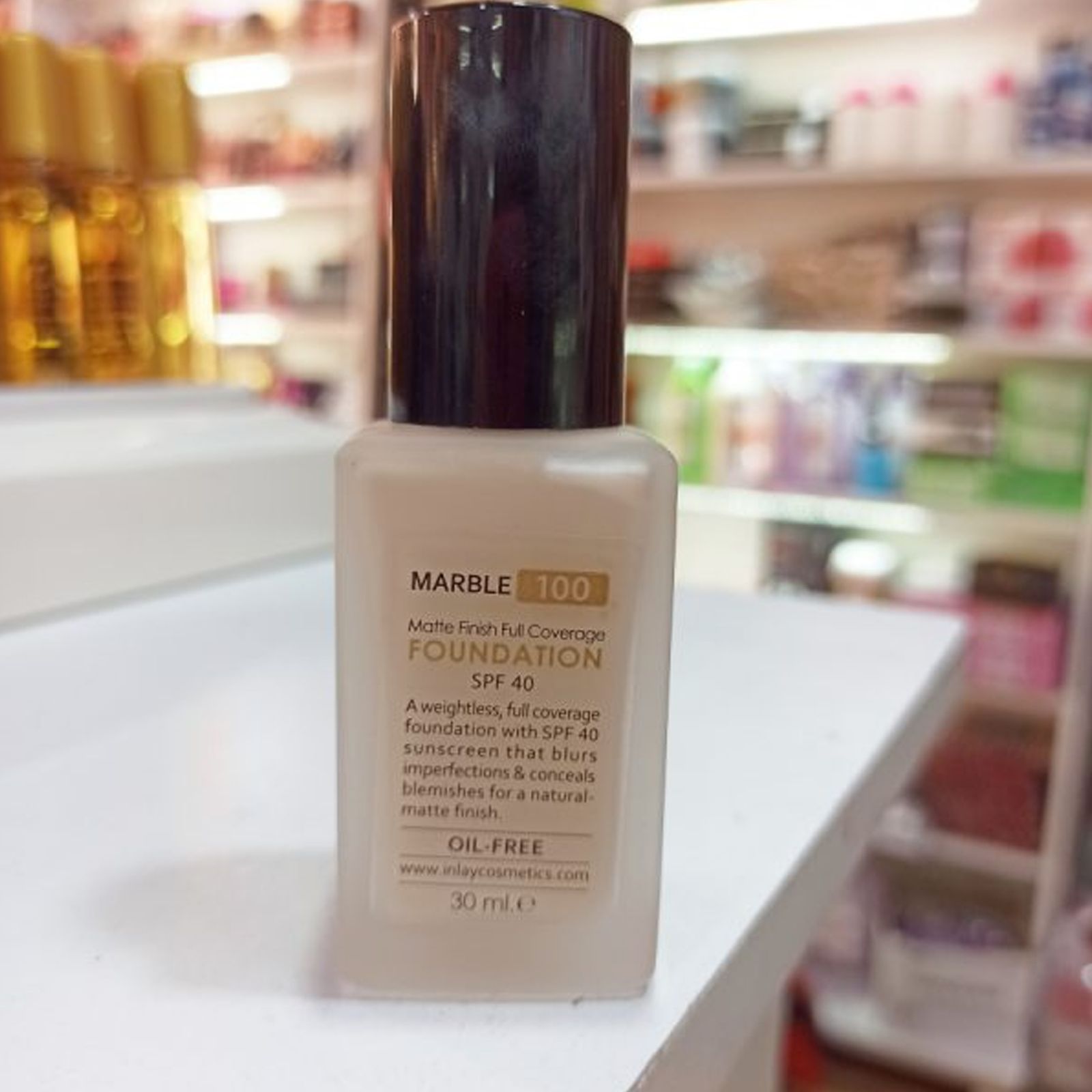 کرم پودر مات کننده این لی مدل Marble شماره 100 حجم 30 میلی لیتر - - 3