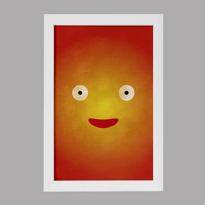 تابلو خندالو مدل کالسیفر انیمه قلعه متحرک هاول کد F362