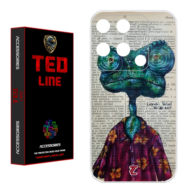 کاور تد لاین طرح رنگو کد 1130 مناسب برای گوشی موبایل شیائومی Redmi 10C / Poco C40