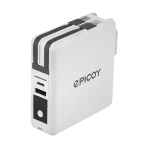 شارژر همراه اپیکوی مدل KP-Super6 ظرفیت 10000 میلی آمپر ساعت