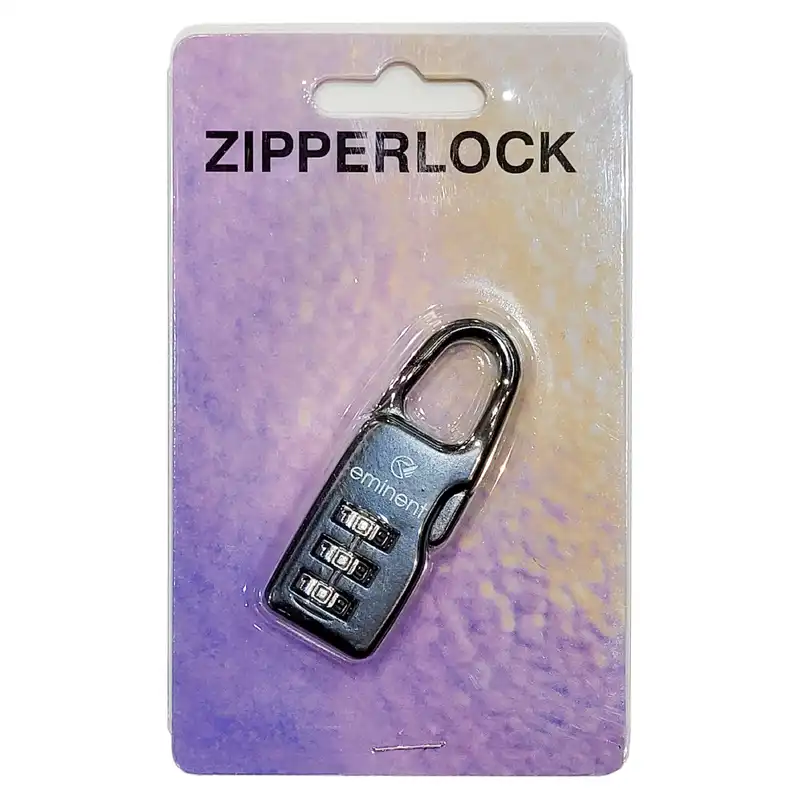 قفل چمدان و کوله پشتی امیننت مدل زیپرلاک