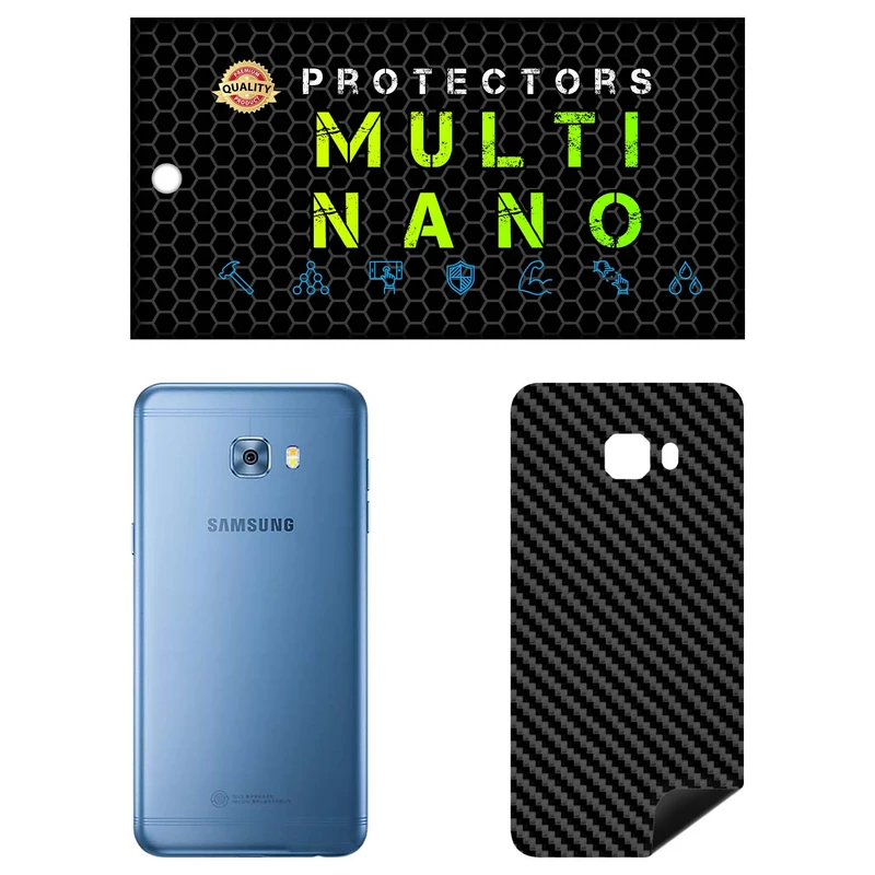 برچسب پوششی مولتی نانو طرح کربن مدل X-F1C مناسب برای گوشی موبایل سامسونگ Galaxy C5 Pro