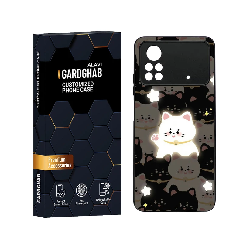 کاور گارد قاب علوی مدل دورژله ای فانتزی مناسب برای گوشی موبایل شیائومی Poco X4 Pro