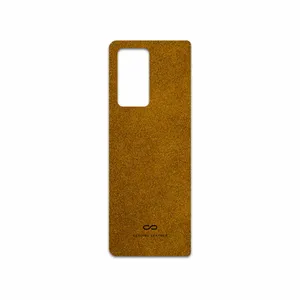 MAHOOT Brown-Chamois-Leather Cover Sticker for Samsung Galaxy Z FOLD 2