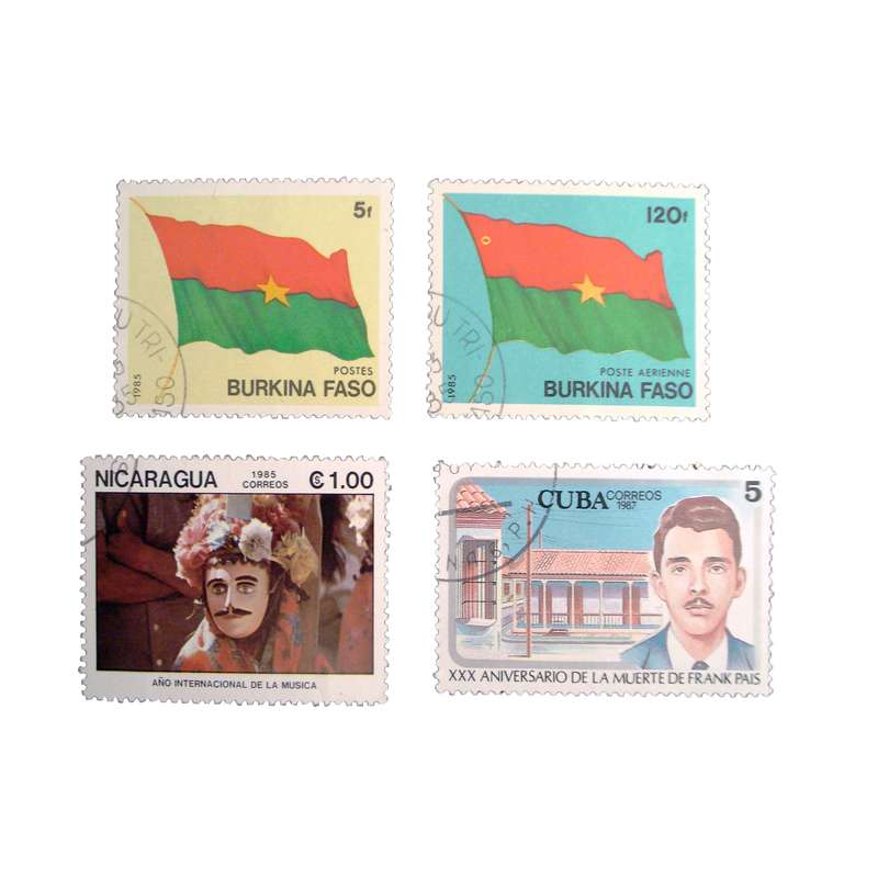 تمبر یادگاری مدل ملل کد DS1638 مجموعه 4 عددی