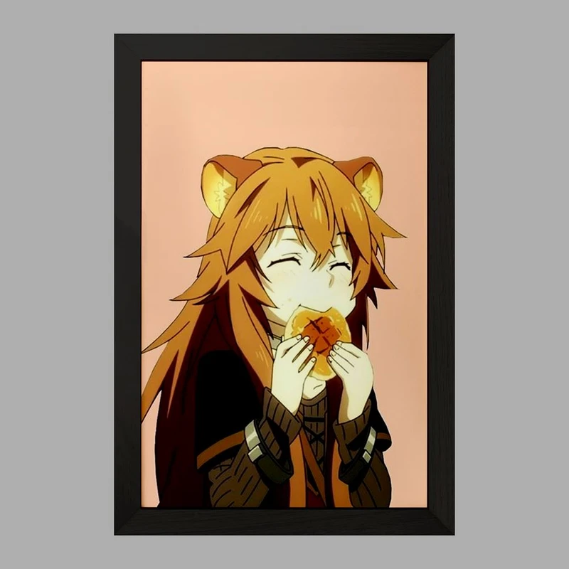 تابلو خندالو مدل رافتالیا انیمه ظهور قهرمان سپر  کد 15930