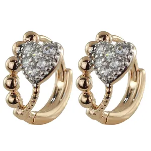 گوشواره زنانه ژوپینگ مدل قلب کد U394
