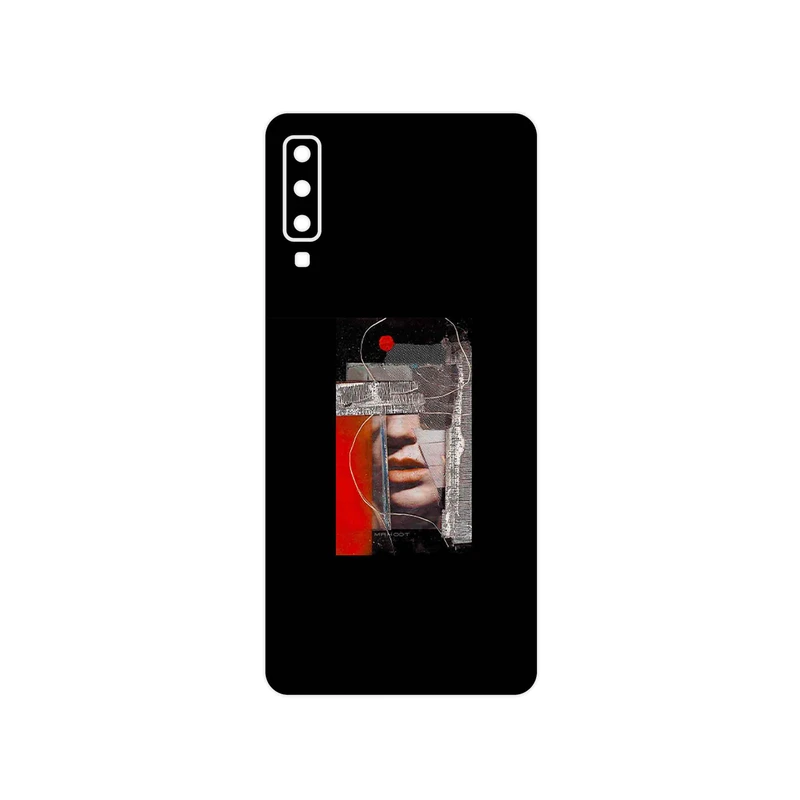 برچسب پوششی ماهوت مدل Collage of Mouth مناسب برای گوشی موبایل سامسونگ Galaxy A7 2018