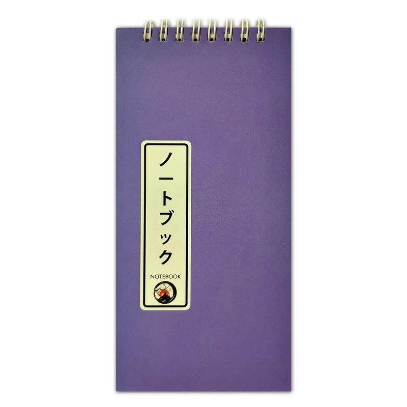 دفتر یادداشت 100 برگ الین مدل پالتویی طرح فوجی یاما کد 018