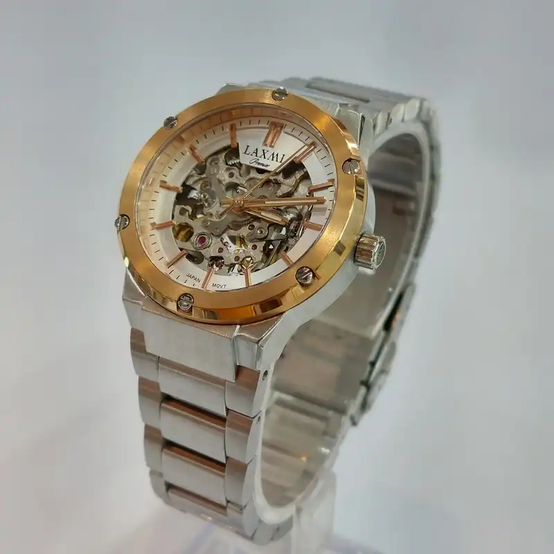 ست ساعت مچی عقربه ای زنانه و مردانه لاکسمی مدل 8151-2