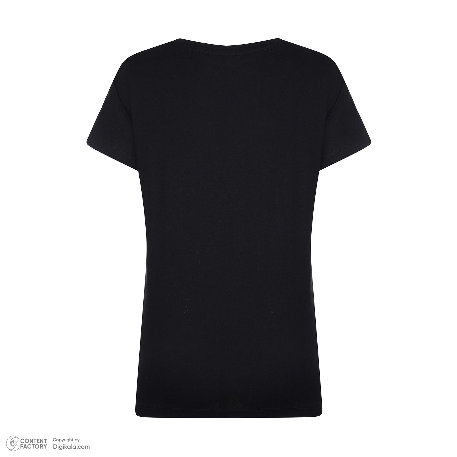 تی شرت آستین کوتاه زنانه نیزل مدل 0614-002 رنگ مشکی -  - 5