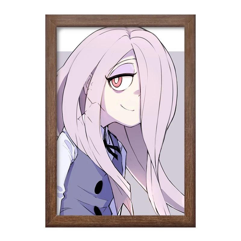 تابلو خندالو طرح سوسی انیمه جادوگران کوچک Little Witch Academia  کد 22862