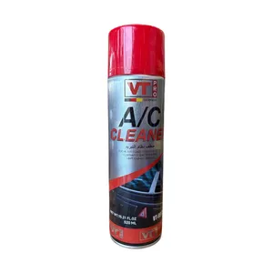 اسپری تمیزکننده سیستم تهویه مطبوع خودرو وی تی پرو مدل A/C Cleaner حجم 520 میلی لیتر