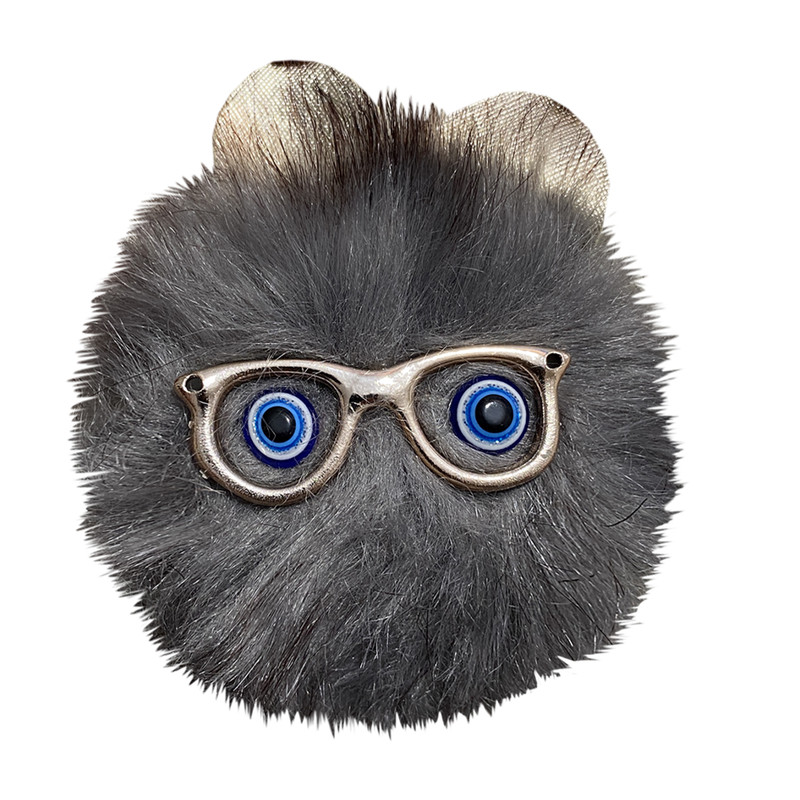 جاکلیدی دخترانه مدل گربه عینکی کد 16007