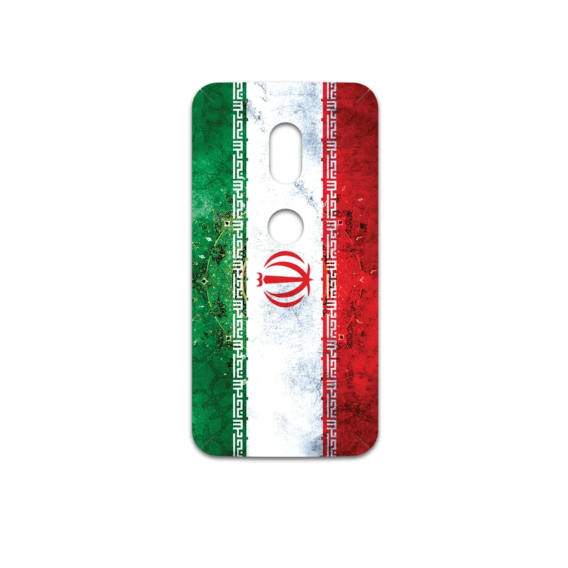 برچسب پوششی ماهوت مدل Iran-Flag-1 مناسب برای گوشی موبایل موتورولا Moto G4 Play