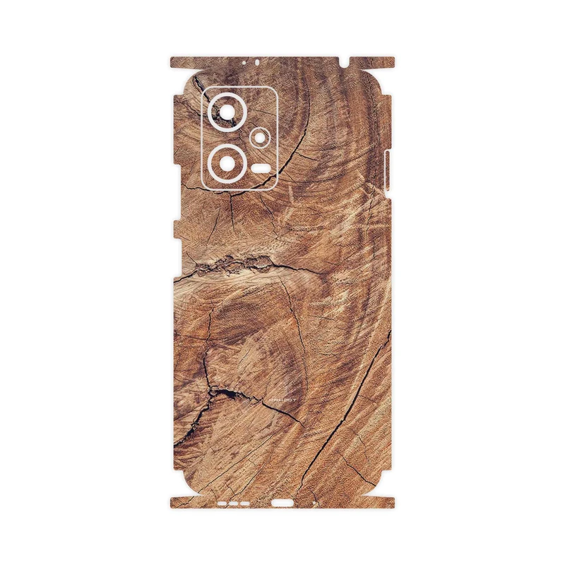 برچسب پوششی ماهوت مدل Wood Texture 5-FullSkin مناسب برای گوشی موبایل شیائومی Redmi Note 12 5G