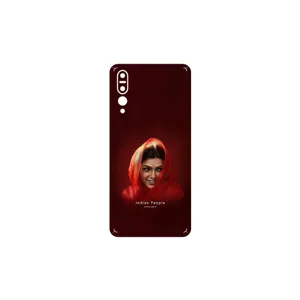 MAHOOT Portrait of an Indian Woman Cover Sticker for Huawei P20 Pro