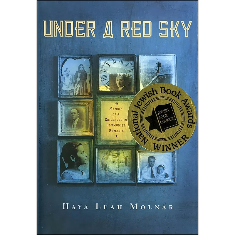 کتاب Under a Red Sky اثر Haya Leah Molnar انتشارات Farrar Straus Giroux 