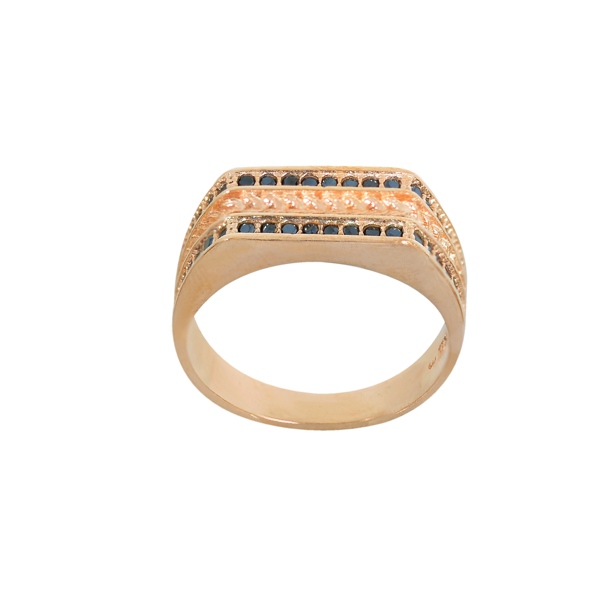 انگشتر مردانه مدل روسی کد AN1448