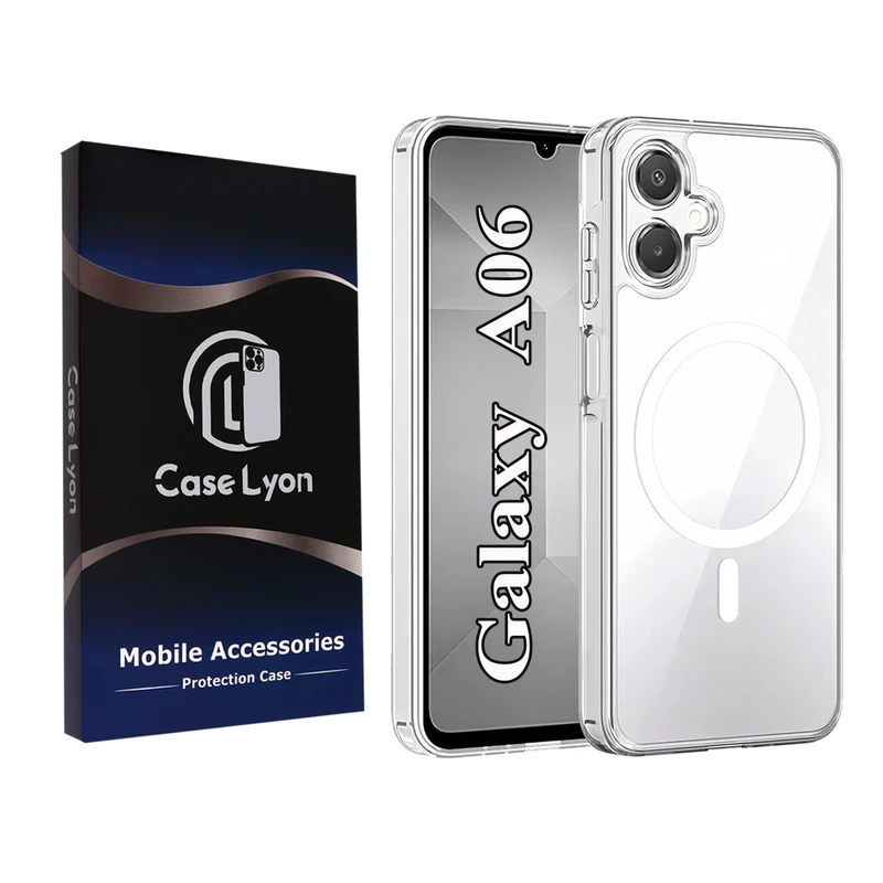 کاور کیس لیون مدل Clear Mgsafe مناسب برای گوشی موبایل سامسونگ Galaxy A06