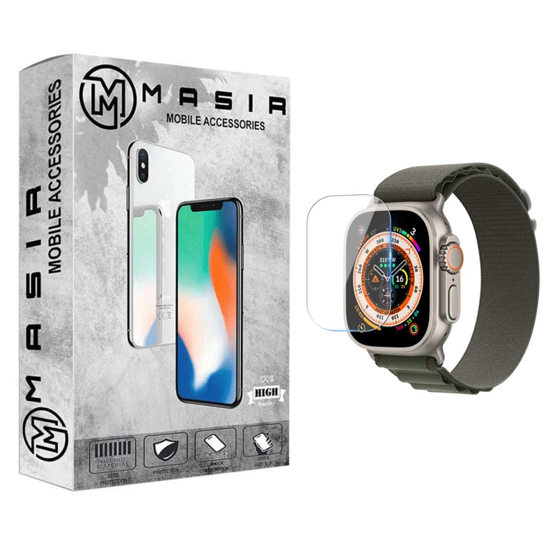 محافظ صفحه نمایش مسیر مدل APWcl_M مناسب برای اپل واچ 49 میلی متری سری Ultra