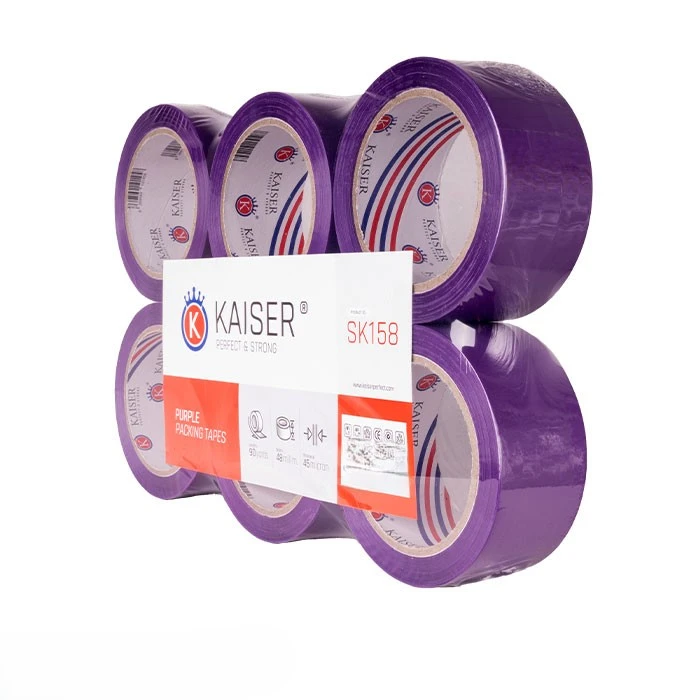 چسب نواری پهن کایزر کد SK 158 عرض ۵ سانتی متر بسته 6 عددی