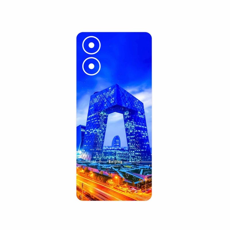برچسب پوششی ماهوت مدل Beijing city مناسب برای گوشی موبایل موتورولا Moto G04