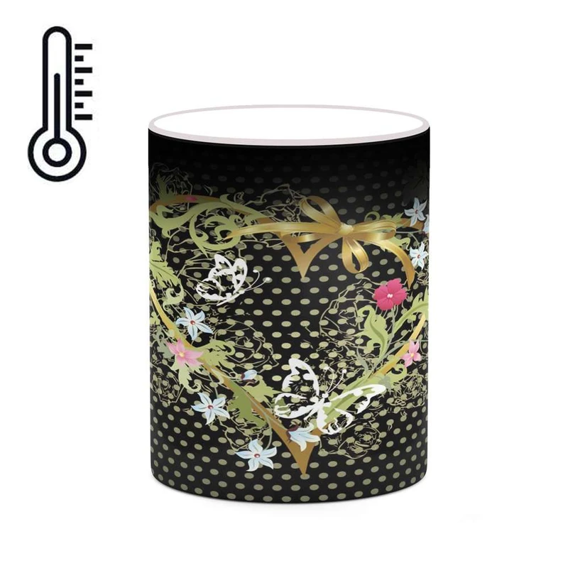 ماگ حرارتی کاکتی مدل قلب کد mgh18427